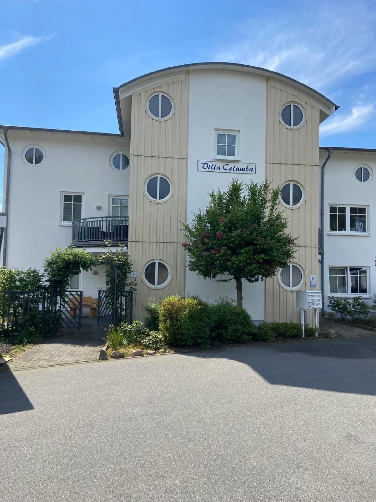 Ferienappartement Mit Seeblick In Der Villa Columba Sellin  Exteriör bild