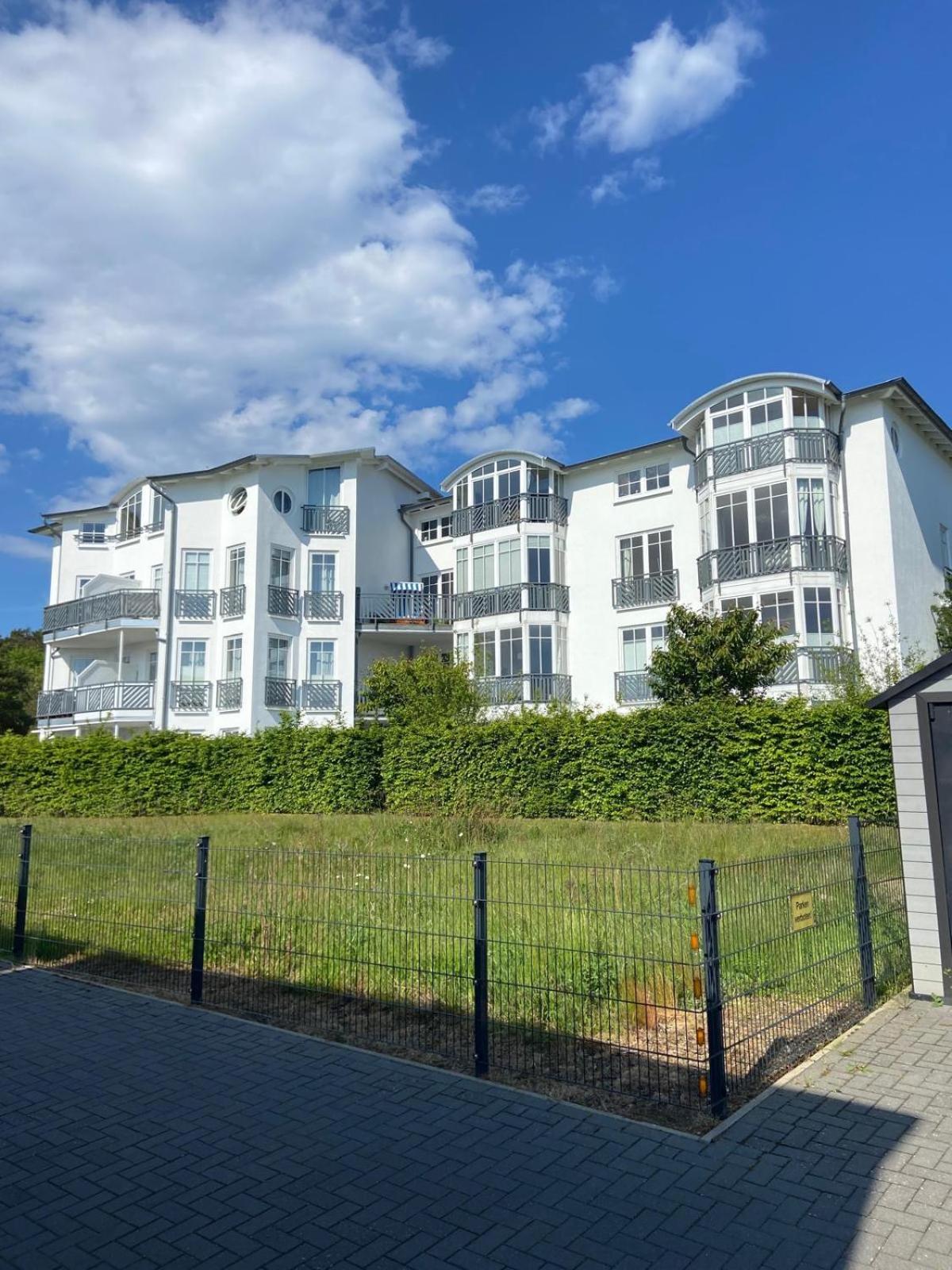 Ferienappartement Mit Seeblick In Der Villa Columba Sellin  Exteriör bild
