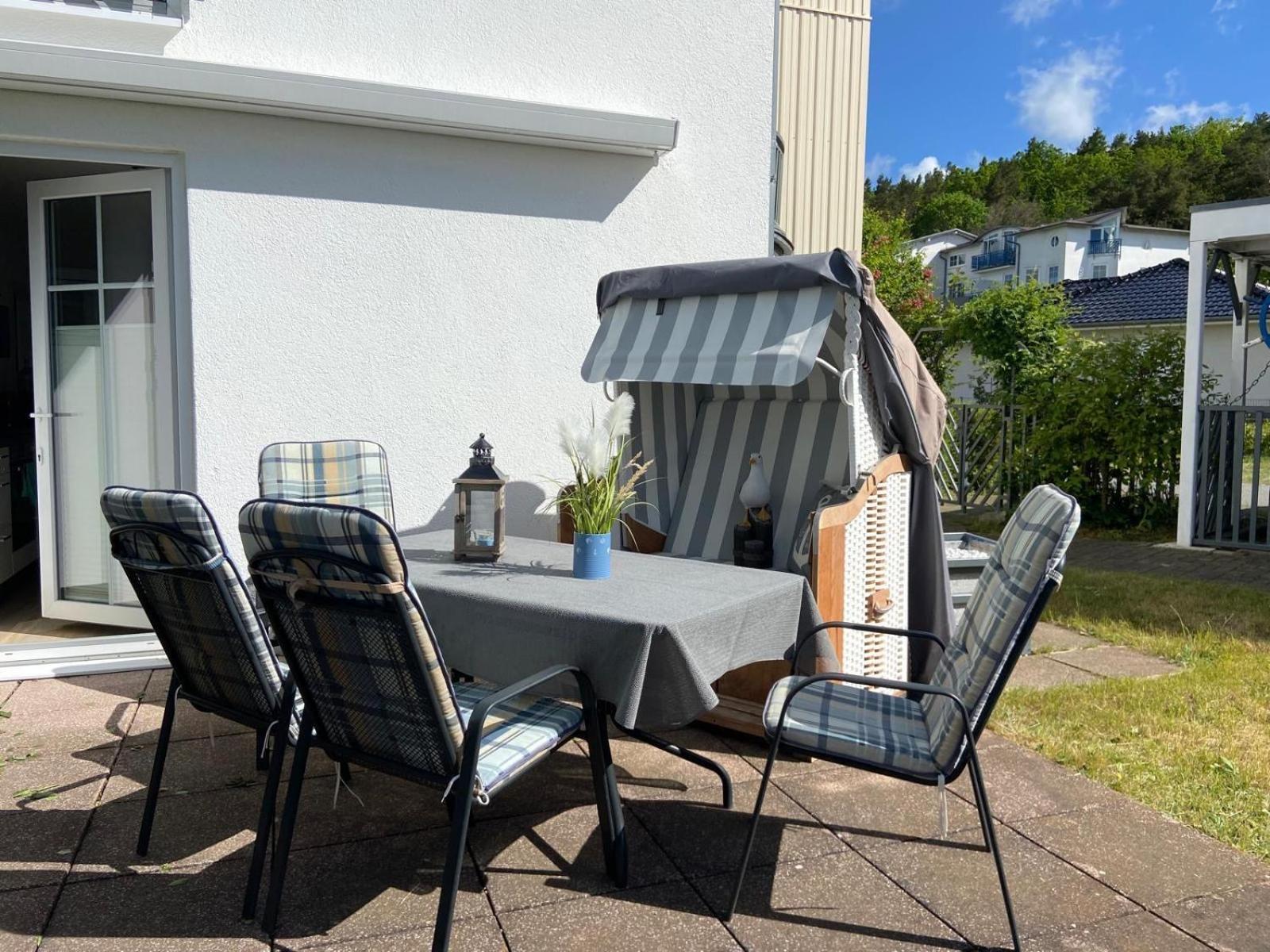 Ferienappartement Mit Seeblick In Der Villa Columba Sellin  Exteriör bild